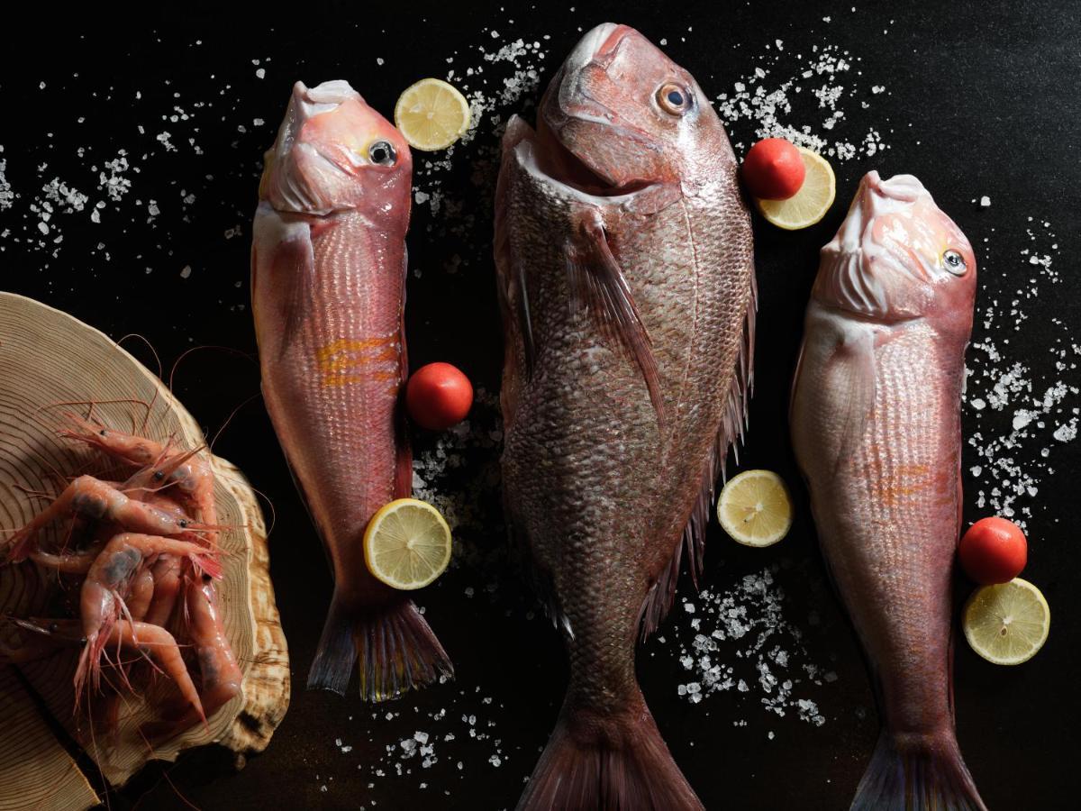 Hyatt Centric Kanazava Kültér fotó Fresh fish